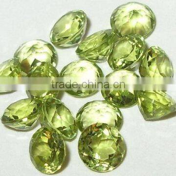 2mm Loose Natural Peridot Round Faceted Gemstone, AAA Quality Gemstone