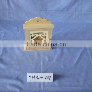 hanging wooden key box