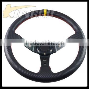 Universal 350MM Carbon Fiber Auto Steering Wheel