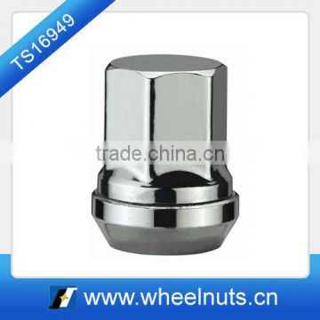 anti theft Variable PCD chromed carbon wheel nut &lock