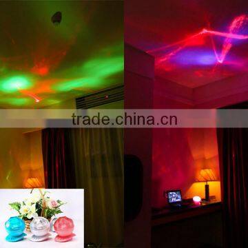 Color Diamond Aurora Borealis Projector with Speaker For Playing Music Night Light