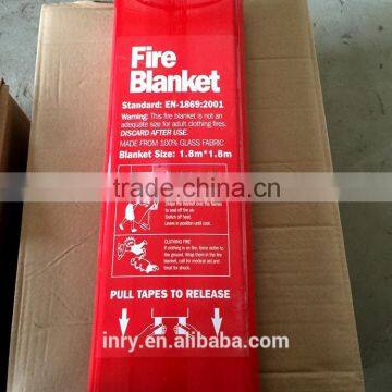 450GSM Manufacture High Quality Customized Survival Portable Kitchen Blanket Fabric Heat Resistant