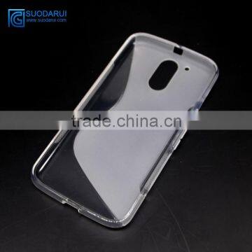 S-line Soft Gel TPU Case for Moto G4 Plus Cover