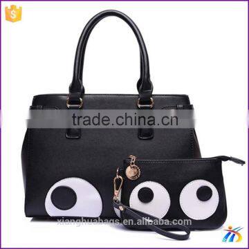 Big eye designer fashion tote bags woman handbags ladies 2015