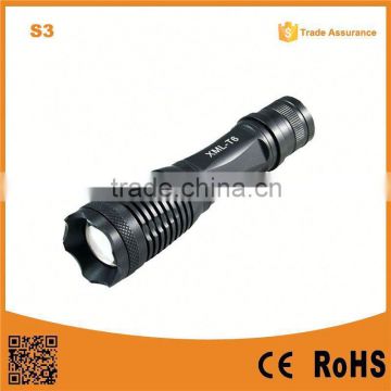 S3 power light Rechargeable Zoom small rechargeable torch light