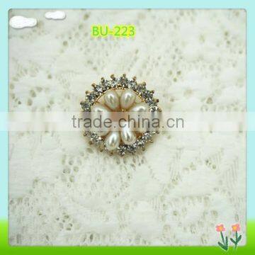 2015 Fashion newest pearl gromment buttons