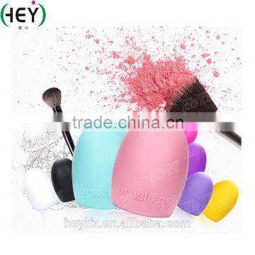 Hot Sell Multi-color Silicone Brushegg Makeup Brush Cleaner