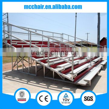 10-Row Elevated Aluminum Bleacher Basketball Bleacher