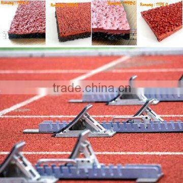 EPDM granules crumb rubber rubber track used for playground running track-F-V-1612