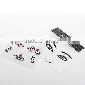 Customize Easy Peel off Full Face Game Tatoo Face Mask Tattoos photo-4