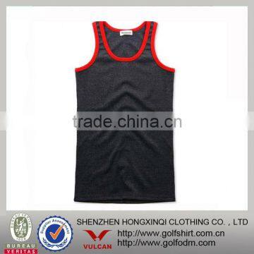 Mens contrast sports vest new style