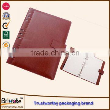 faux leather notebook