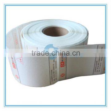 high quality adhesive roll label for automobile