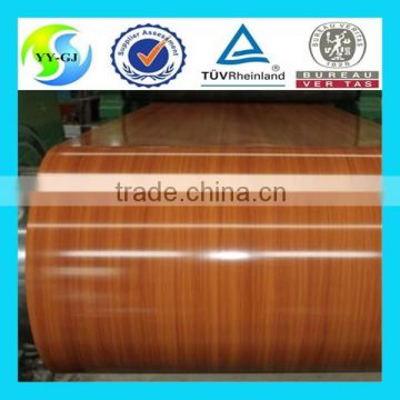 wooden grain steel coil ppgi