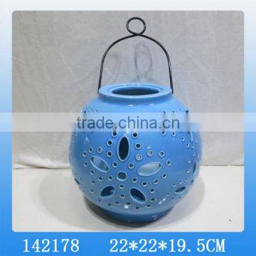 High quality ceramic solar pot light