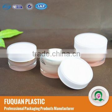 15ml acrylic round anti-wrinkle cream jars