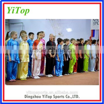 Wholesale Chinese satin Kung Fu Uniforms,tai chi uniforms