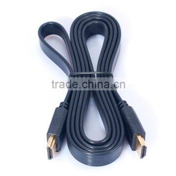 Wholesale Version1.4 colorful flat HDMI cable male to male 1.5m