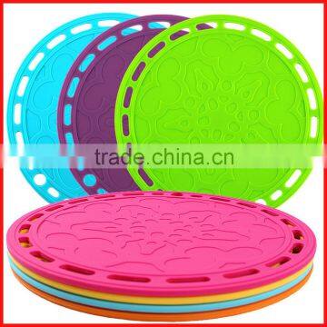 Fashion Silicone Cup Mat Silicone Cup Coaster Set