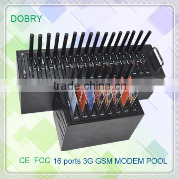 USB/RJ45 GSM modem 16 port,sms gsm modem pool bulk sms