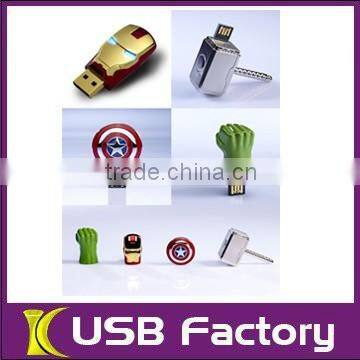 Real Capacity Usb 2.0 8GB Ironman Usb Flash Drive photo-3