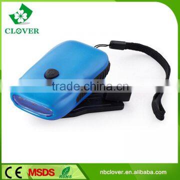 ABS Material Dynamo Hand Crank Flashlight for Emergency photo-3