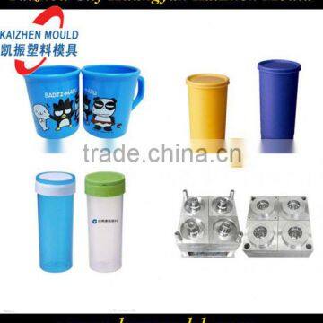 Commodity plastic injection mug mould