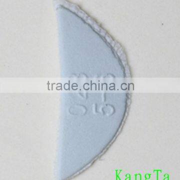 Latex foam arch support for shoes