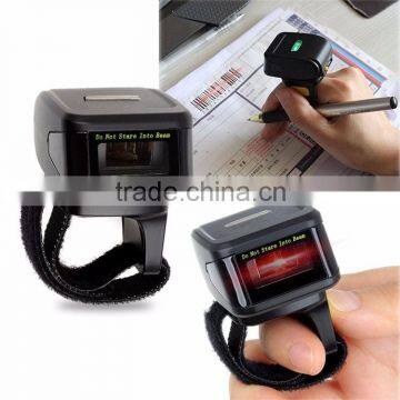 Shenzhen YHDAA 1D laser mini wearable wireless barcode scanner with momery