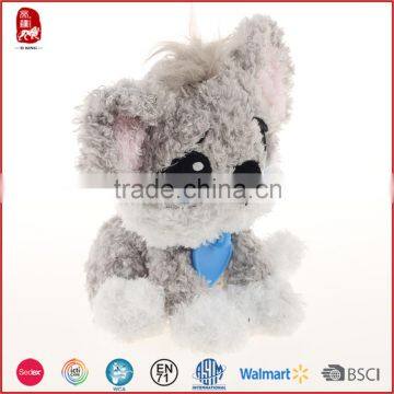 Best Made Big Eyes Toys Plush Dog Stuffed Animals With Necklace Retailer