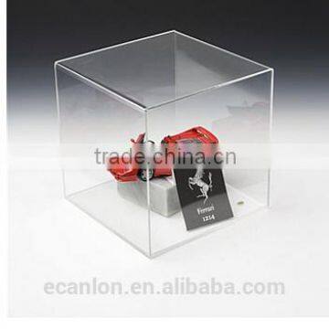 6 inch plexiglass container for toy display