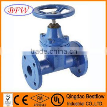 DIN Resilient Seated Gate Valve F5 Flange end