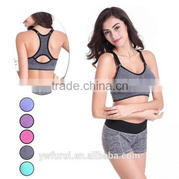 Custom made women Spring Autumn Quick Dry fitness bra sports bra