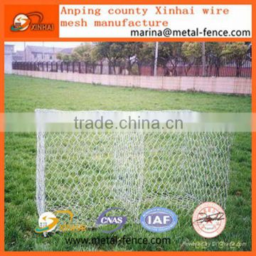 Good quality best services factory hot dipped galvanized gabion box for river and mountain