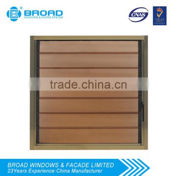 Hot sale Australia Aluminum manual glazing louver windows and doors ,glass windows