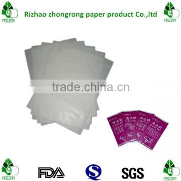 cleaning bag/sickness bag/waste bag raw material pe/poly laminated paper