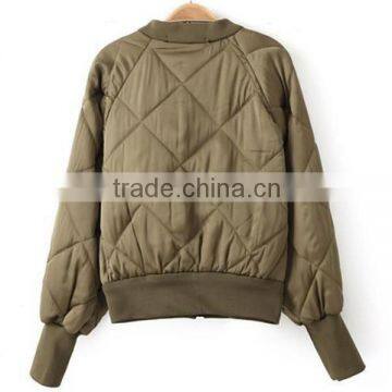 Japanese Cotton Padded Quilted Jacket, 100% Polyester Suede American Ma1 Plain Wholesale Html Custom Satin Bomber Jacket Woman photo-2