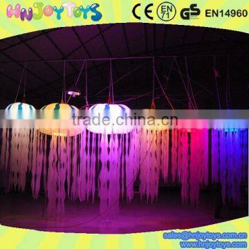 2016 Hot sale led inflatable jellyfish, color changing jellyfish light for event decoration