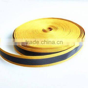 custom nylon PP webbing with reflective stripe,reflective stripe PP tape