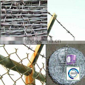 Installing Barbed Wire Fence