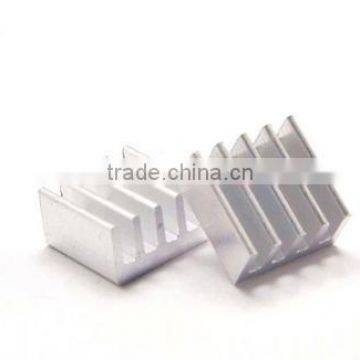 3D Printer Stepper Driver StepStick A4988 Heatsink 11x11x5mm Aluminum Silver/Black Heat Sink