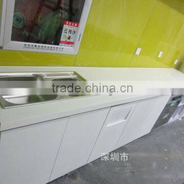 man-made stone solid surface Kitchen countertop, clear acrylic solid surface kitchen countertop