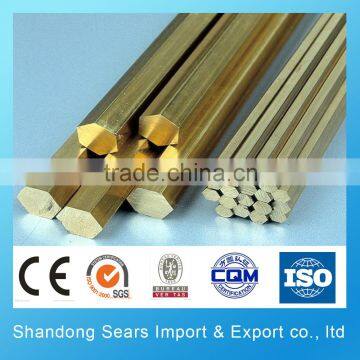 C28000 H62 Brass rod price Hexagonal brass bar Hpb59-1