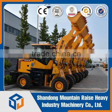Articulated Mini Front Wheel Loader With 3 Types Engine Available