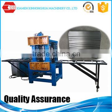 Mudguard curving machine