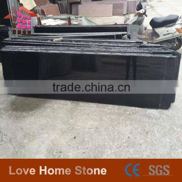 Wholesale Competitive Price Natural Polished Black Indian Galaxy Granite photo-4