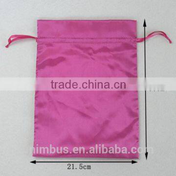 Printed Custom Drawstring Satin Hair Bag