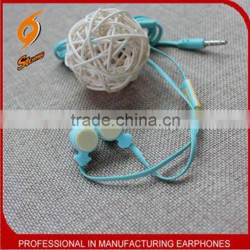 Fashionable Earphone,Colorful Earphones ,Flat Cable Earphone. photo-3