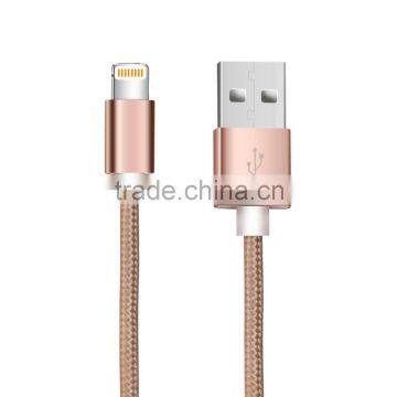 Colorful Nylon Braid MFI certified Cable for iPad mini Air Ipad Pro Ipod Nano