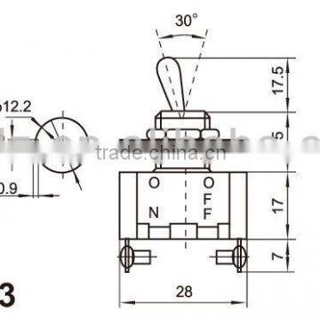 Machinery Toggle Switch,spring Return Toggle Switch,medium Toggle Switch photo-3